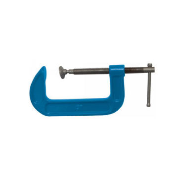 Heavy duty cast iron quick release G clamp